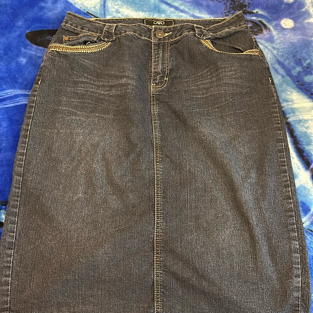 Denim Skirt